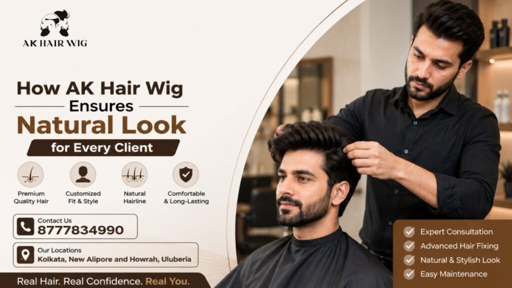 How AK Hair Wig Ensures a Natural Look for Every Client