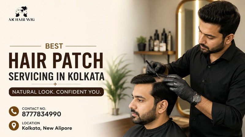 Hair Patch Service Centre in Kolkata, New Alipore – AK Hair Wig For Men & Women