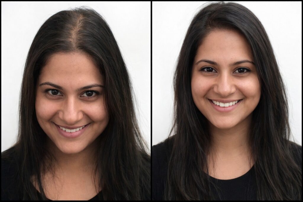 Hair Patch in Kolkata- Before & After-AK Hair Wig